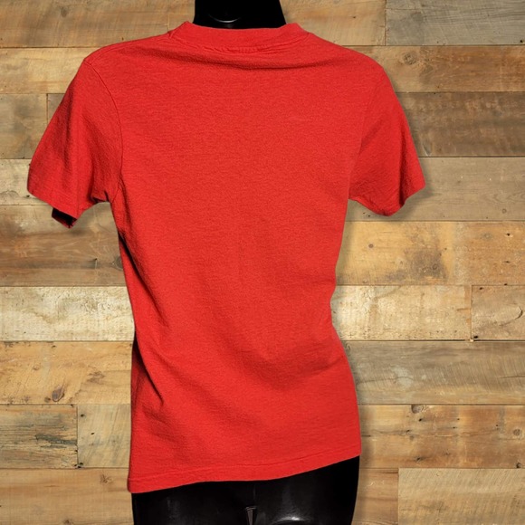 Vintage Small Red COCA-COLA T-Shirt Go For the Real Thing COKE - Picture 8 of 14